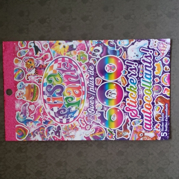 Lisa Frank 600 Stickers - Picture 1 of 7